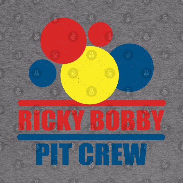 Ricky Bobby Pit Crew logo by BodinStreet